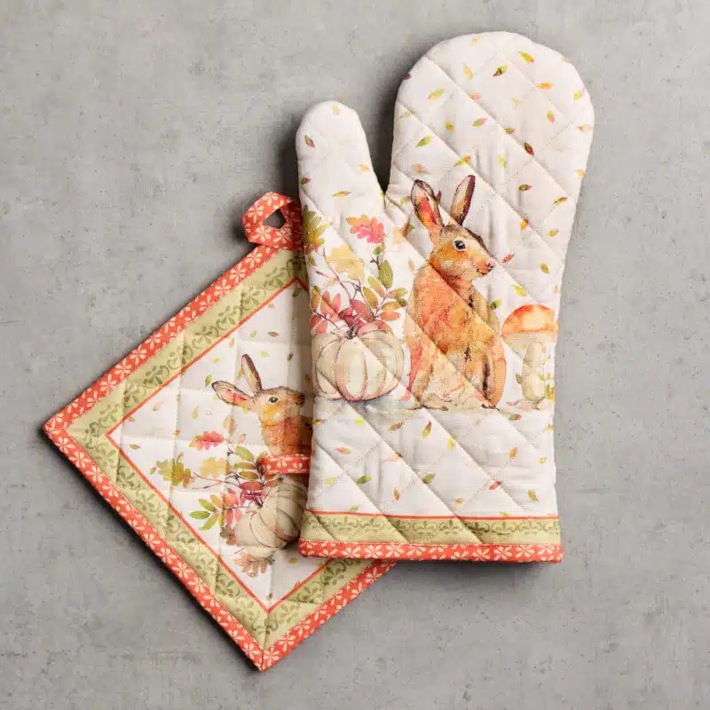 Pumpkin Passion Glove & Potholder