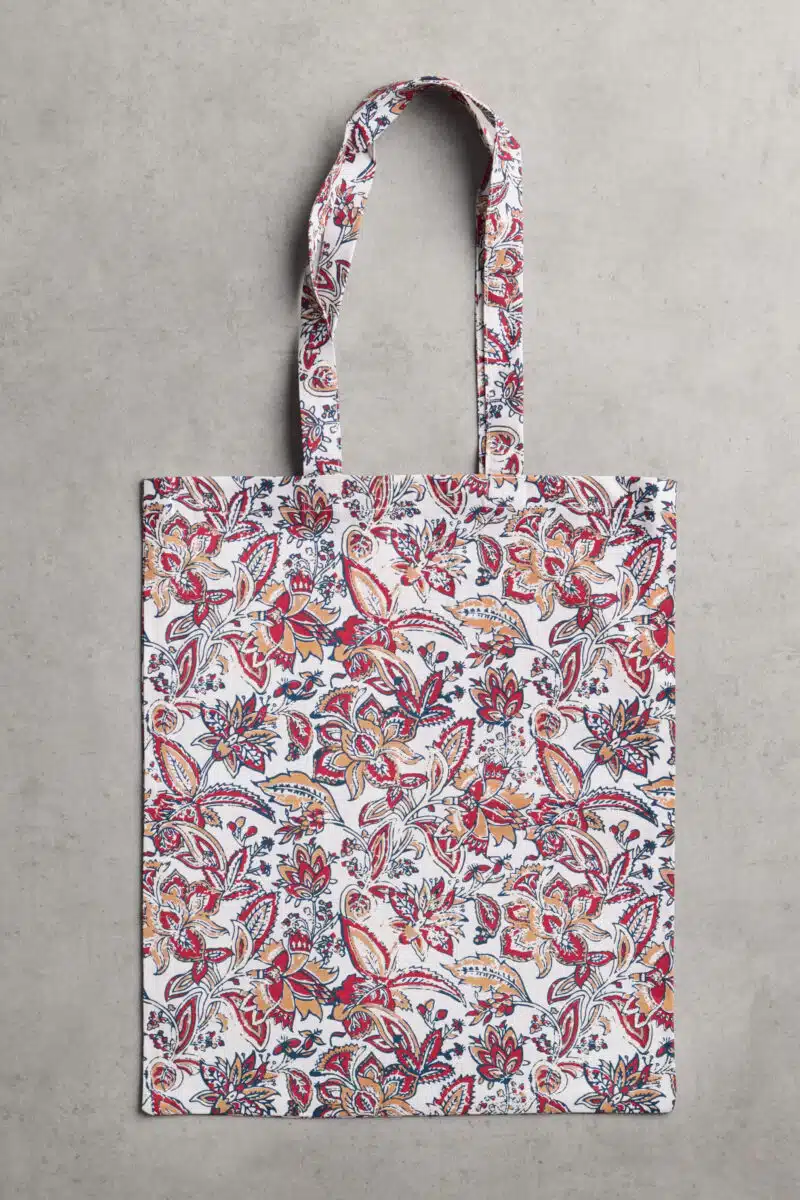 Kerala - Blue Basic Tote Bag