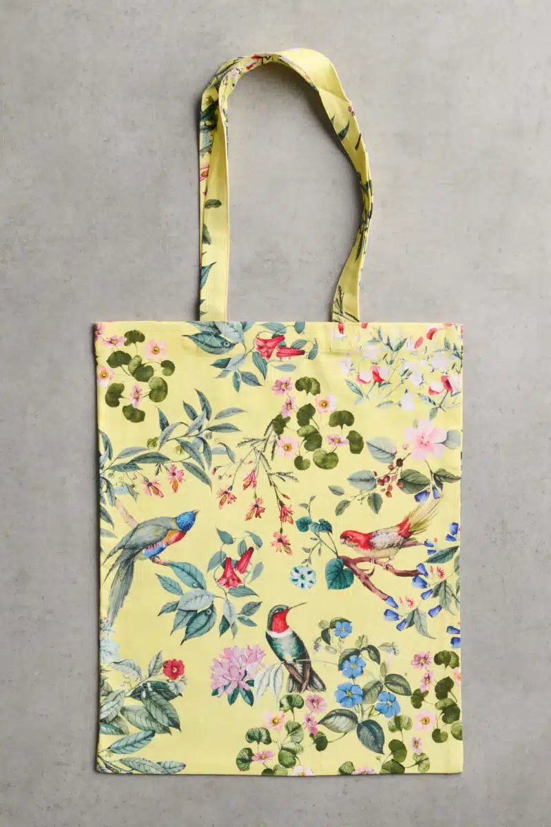 Eden - Yellow Basic Tote Bag