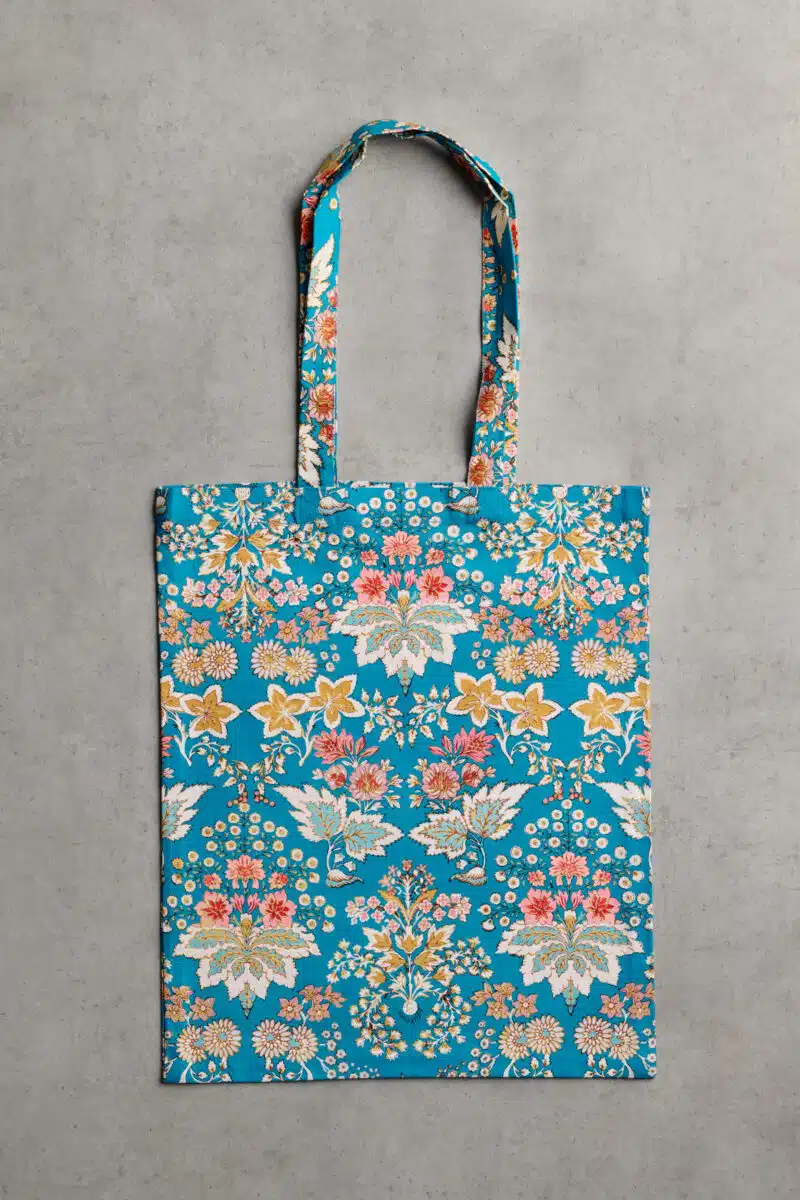 Marquise - Blue Basic Tote Bag