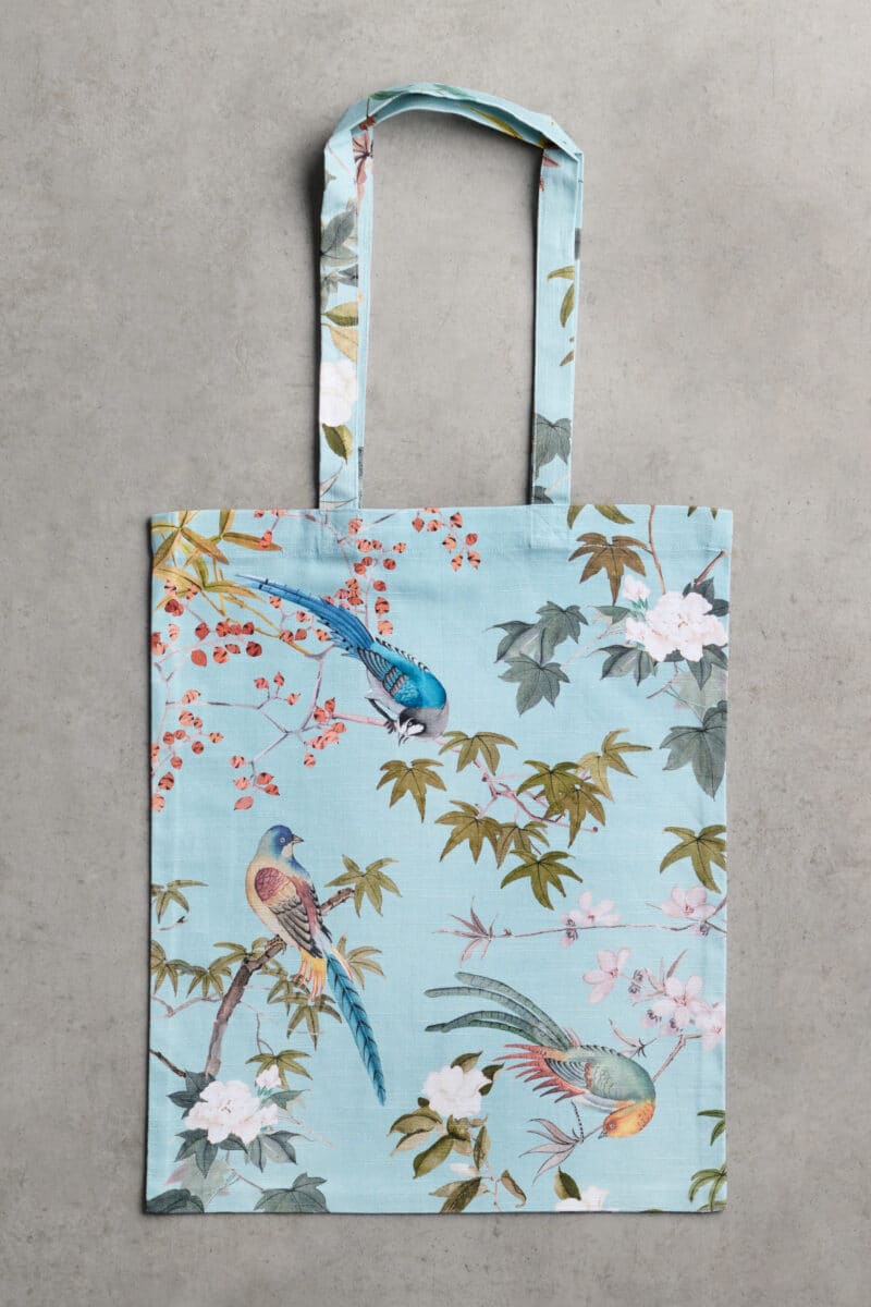 Hokuzai - Green Basic Tote Bag