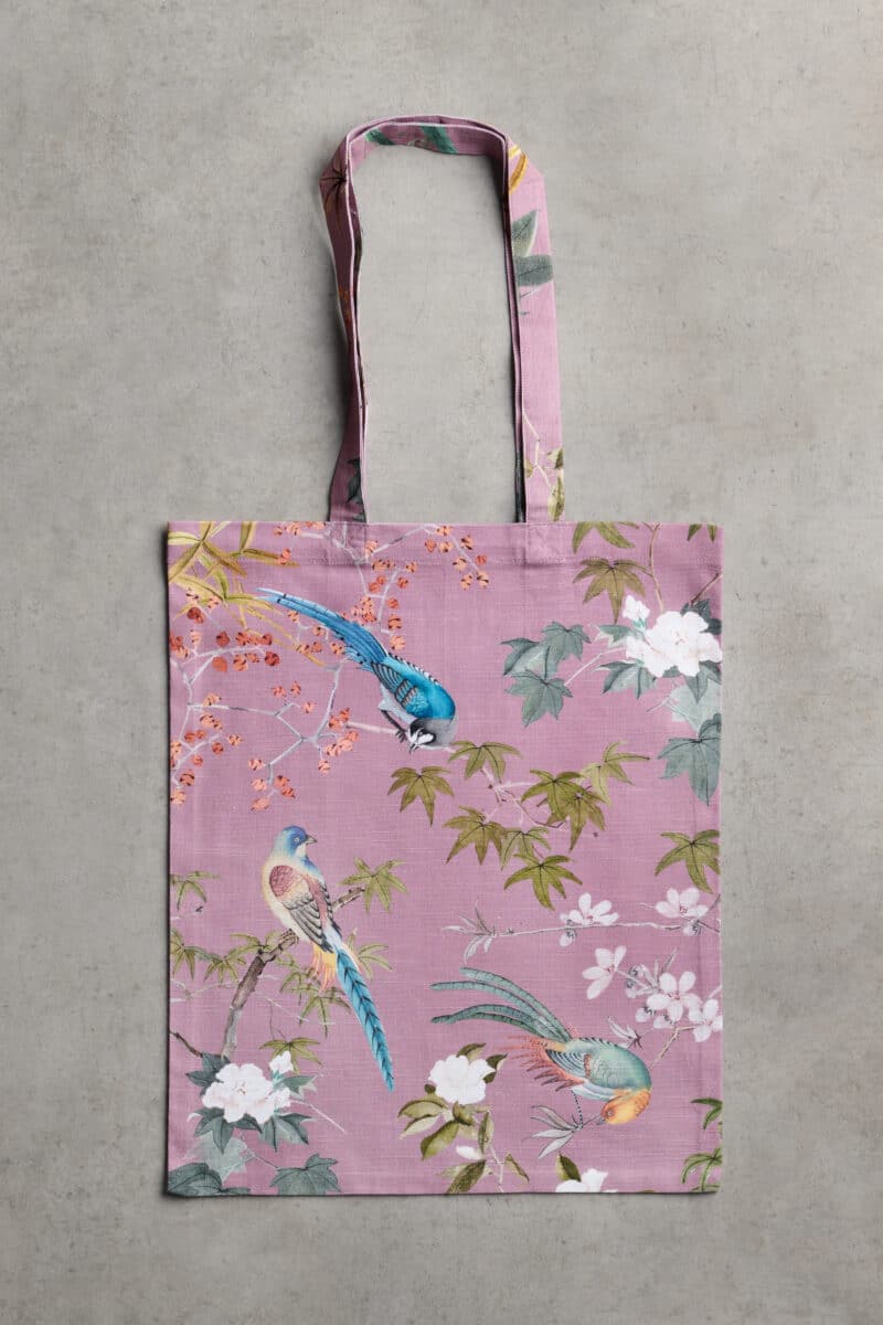 Hokuzai - Violet Basic Tote Bag