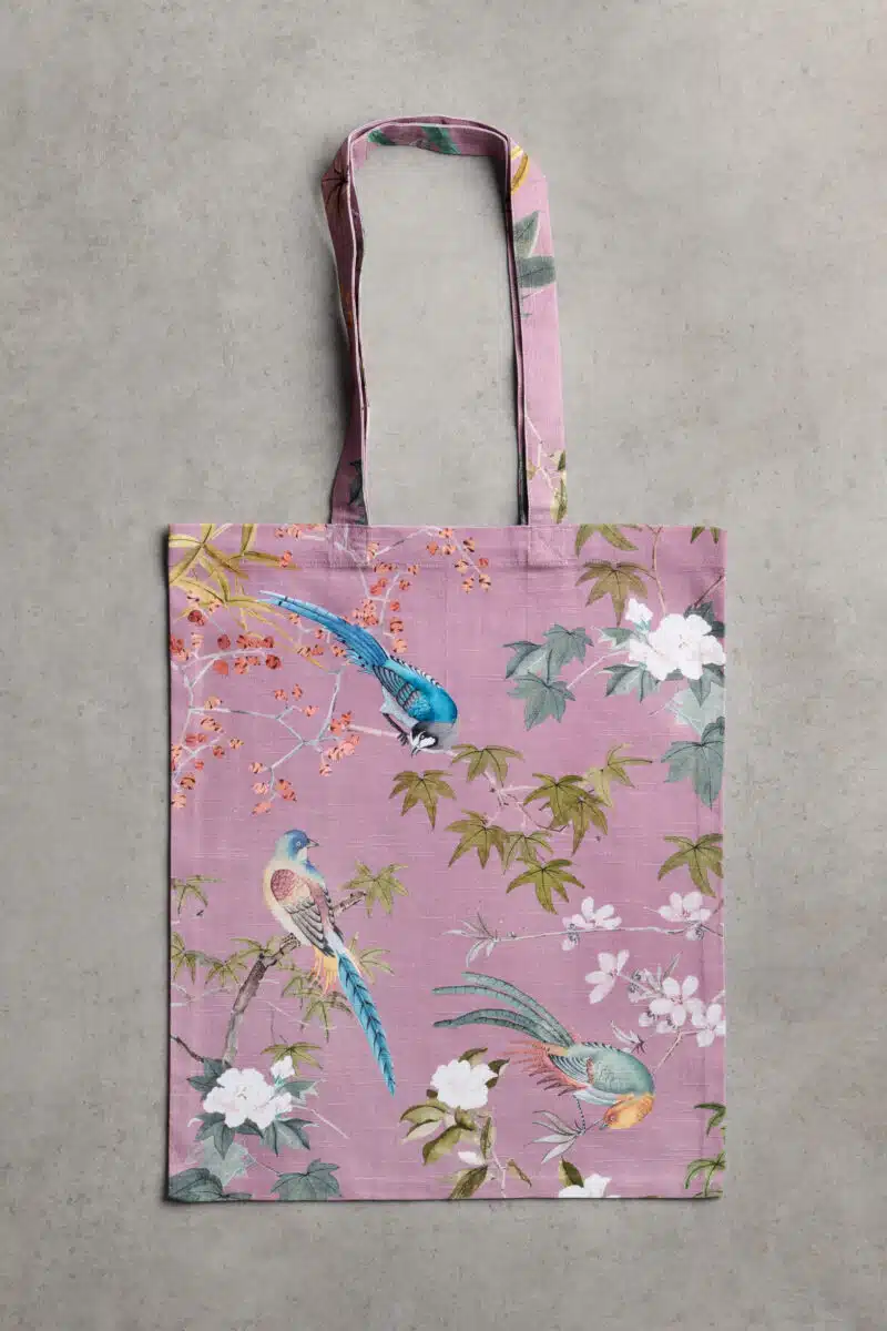 Hokuzai - Violet Basic Tote Bag