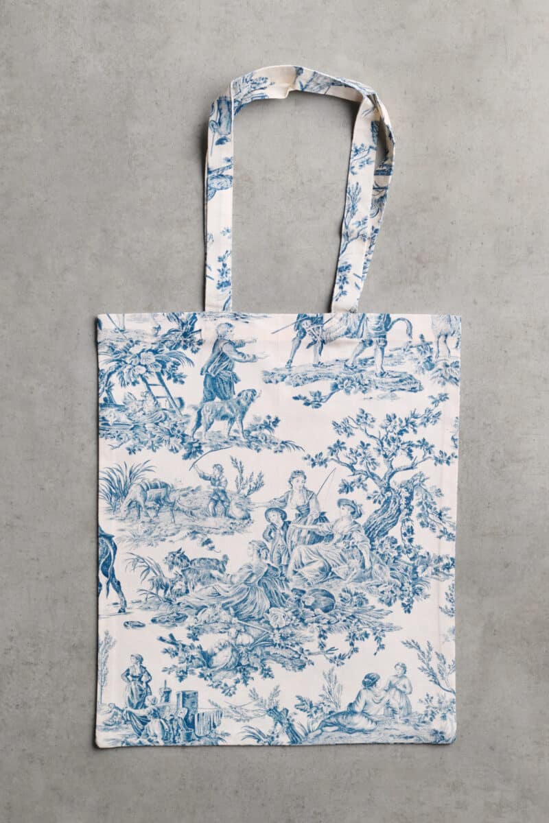 The Miller - Blue Basic Tote Bag