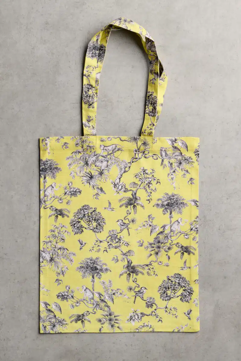 Bonobo - Yellow Basic Tote Bag