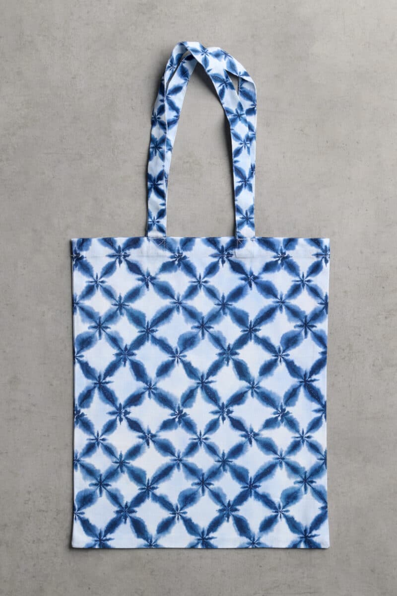 Shibori Basic Tote Bag