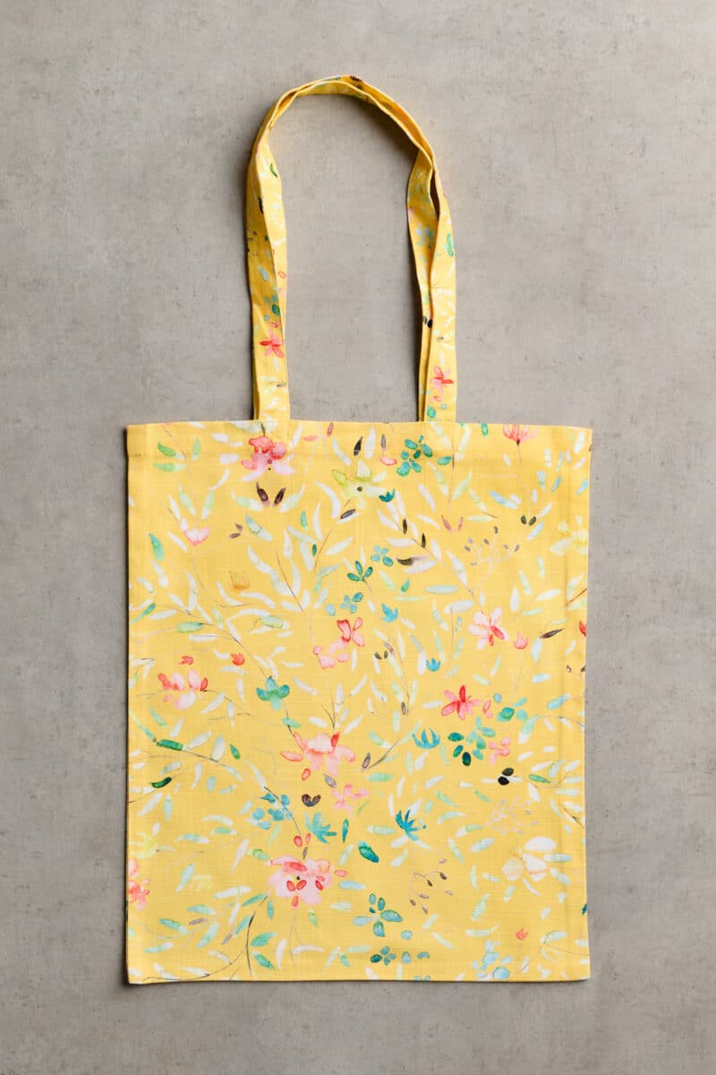 Colmar Yellow Basic Tote Bag