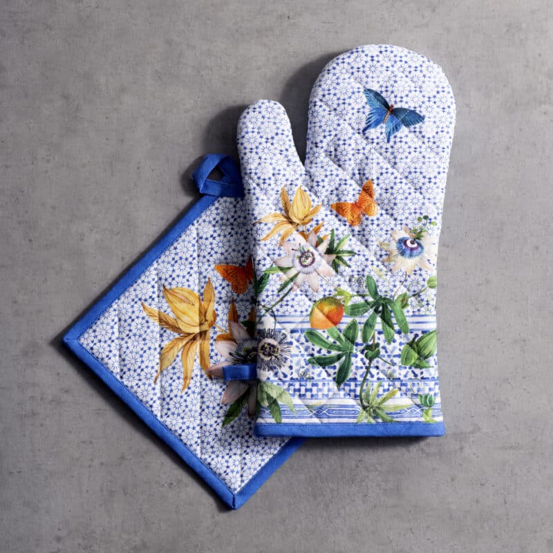 Passiflora Glove & Potholder