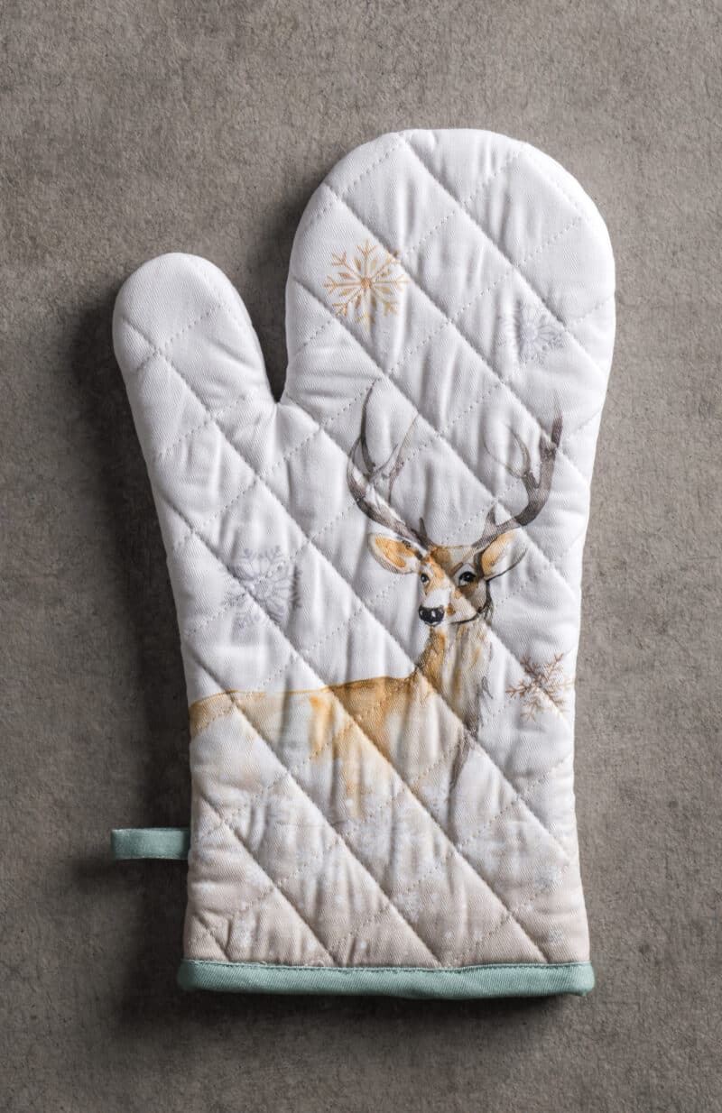 Deer In The Woods Oven Mitt