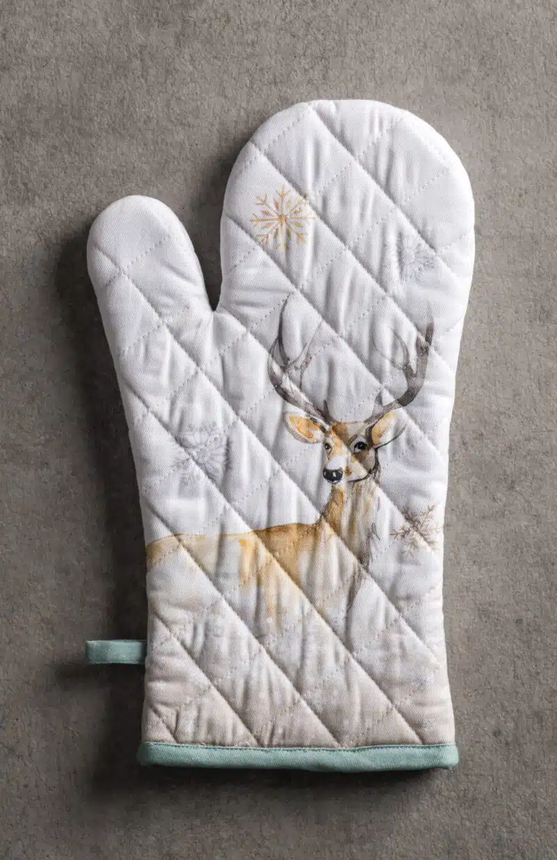 Deer In The Woods Oven Mitt