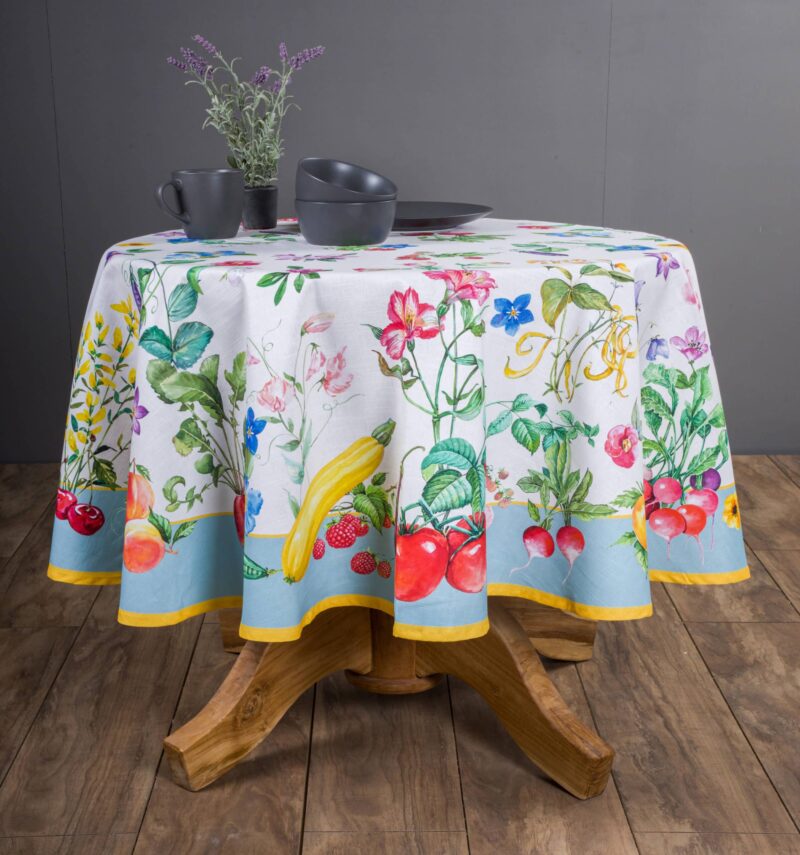 Giverny Round Tablecloth