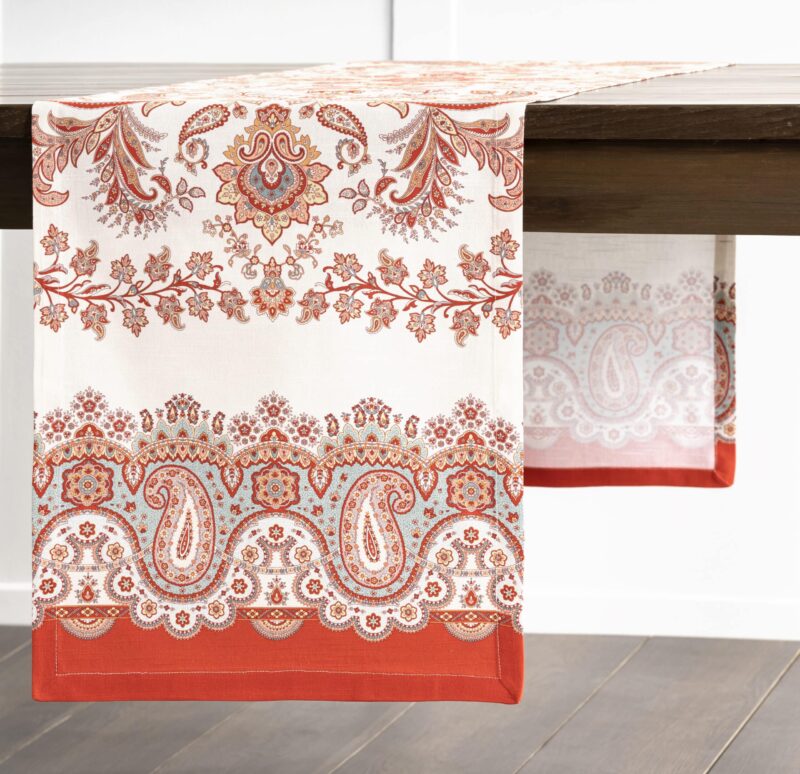 Cachemire Table Runner-Single Side
