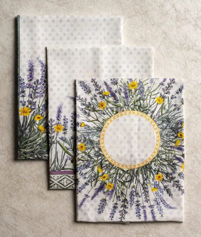 Fanny Lavender Kitchen Towel