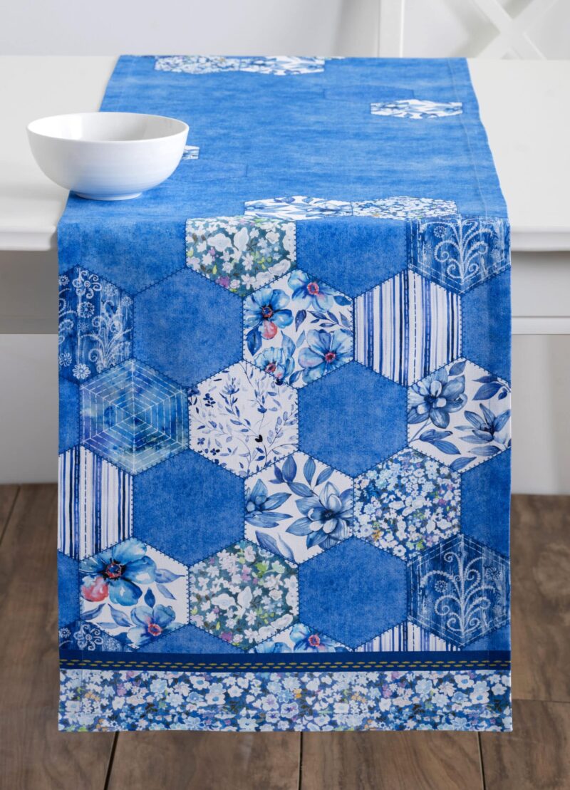 Summer Blues Table Runner-Single Side