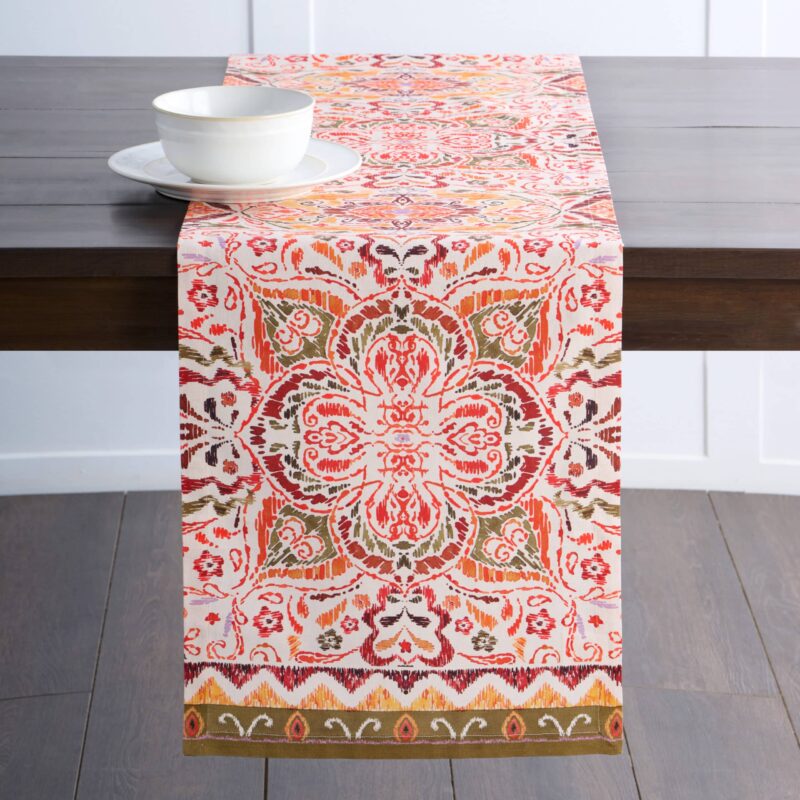 Damask Table Runner-Single Side