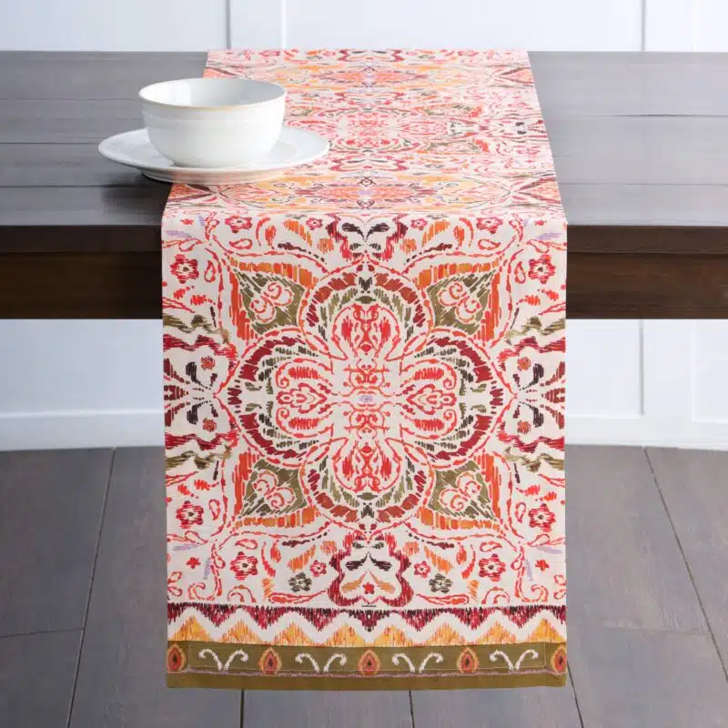 Damask Table Runner-Single Side