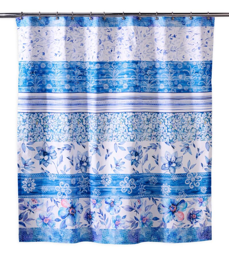 Summer Blues Shower Curtains