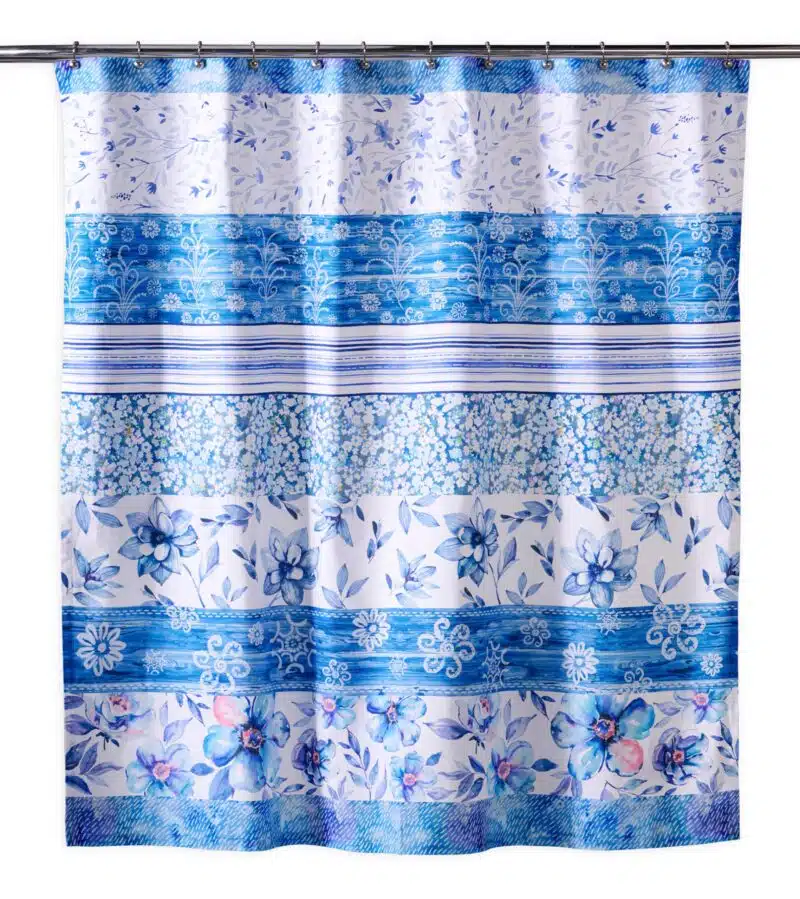 Summer Blues Shower Curtains