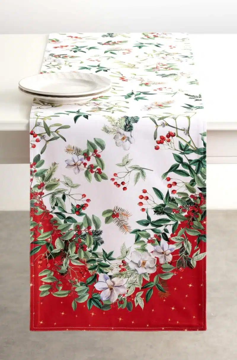 Noel Table Runner-double side