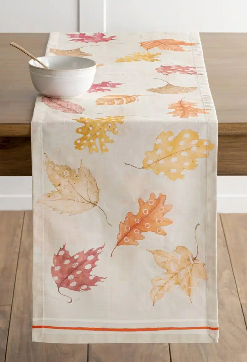 Colors of Autumn Table Runner-Single Side