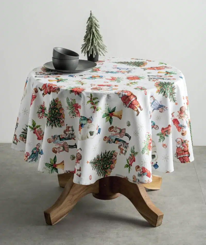 Chromo Round Tablecloth