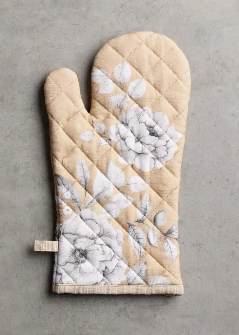 Pretty Autumn Oven Mitt