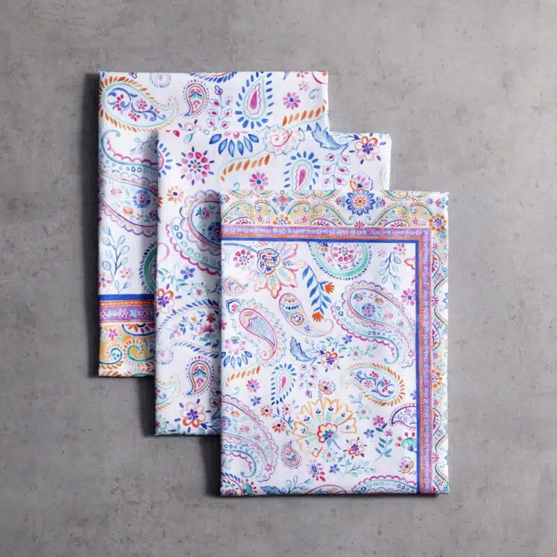 Indian Floral Kitchen Towel