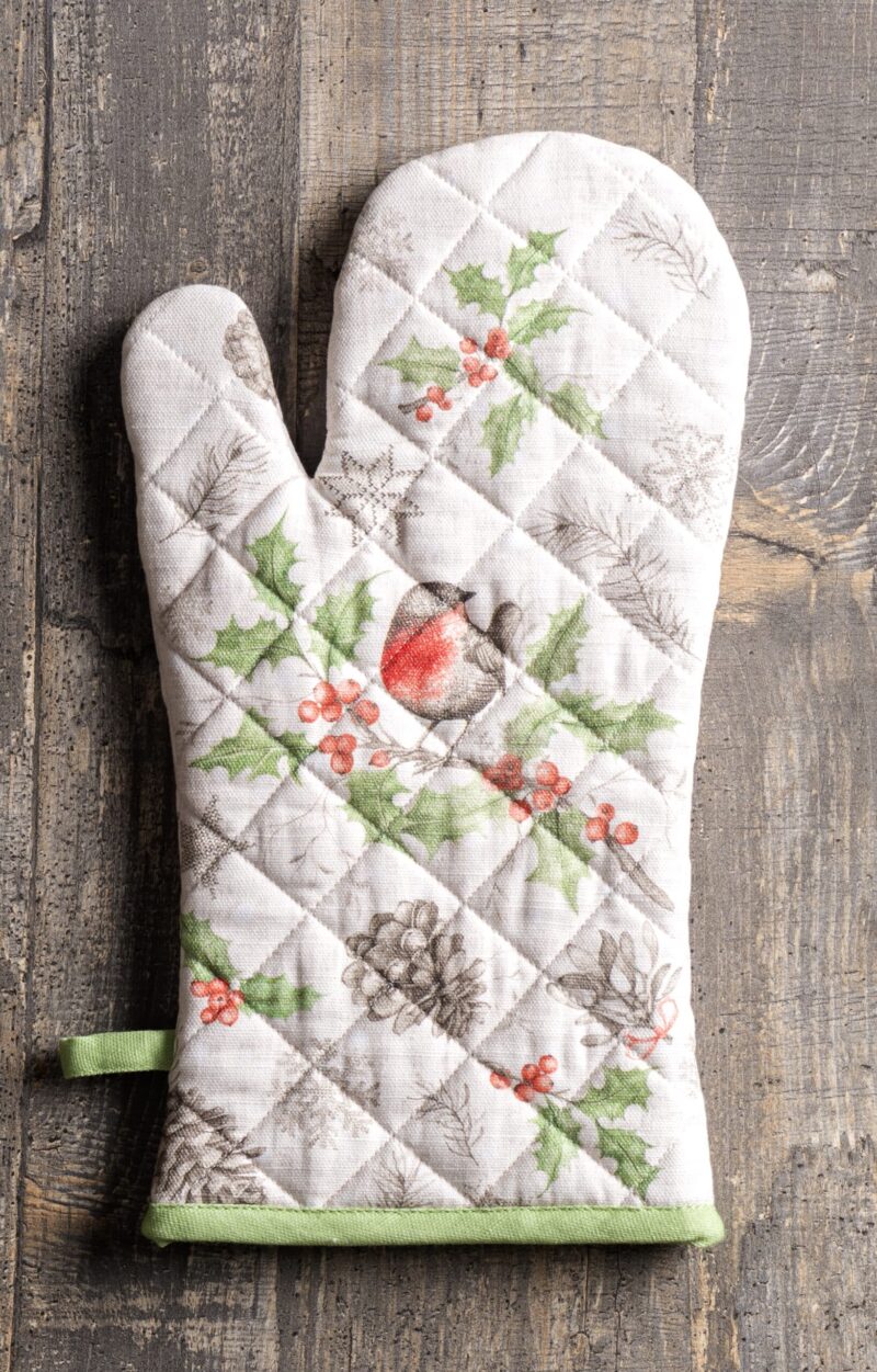 Christmas Dew Oven Mitt