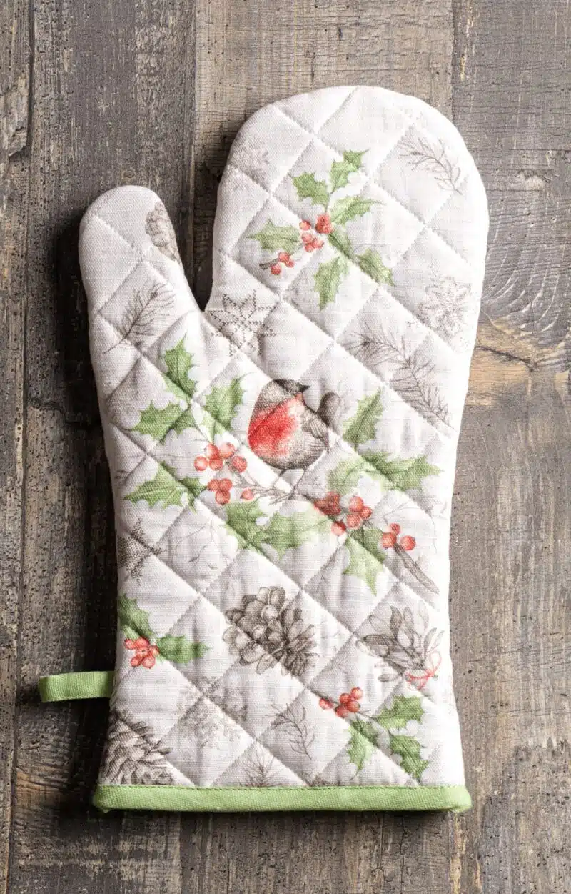 Christmas Dew Oven Mitt