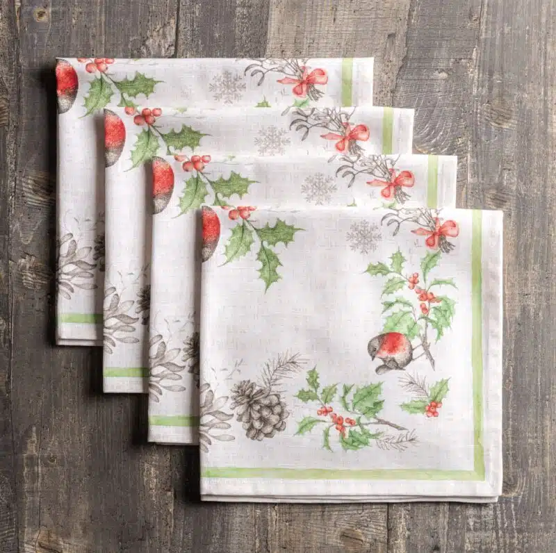 Christmas Dew Napkin