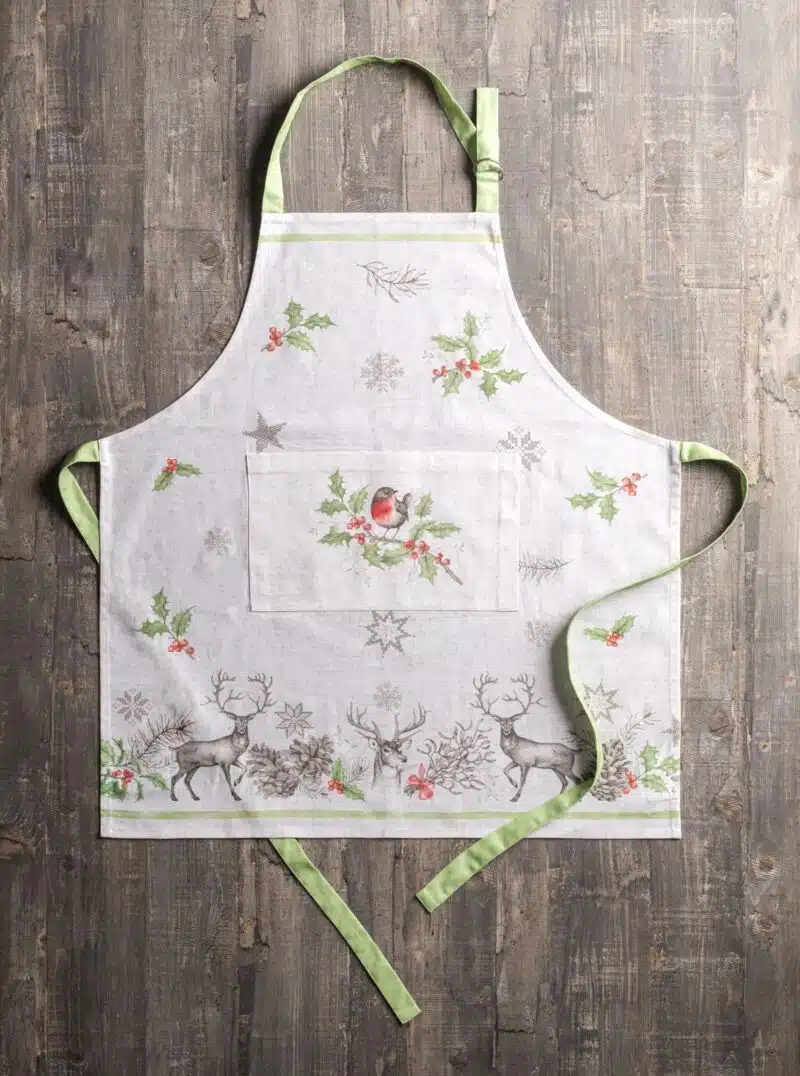 Christmas Dew Apron