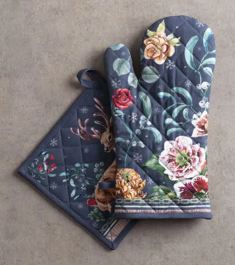 Christmas Joy Glove & Potholder