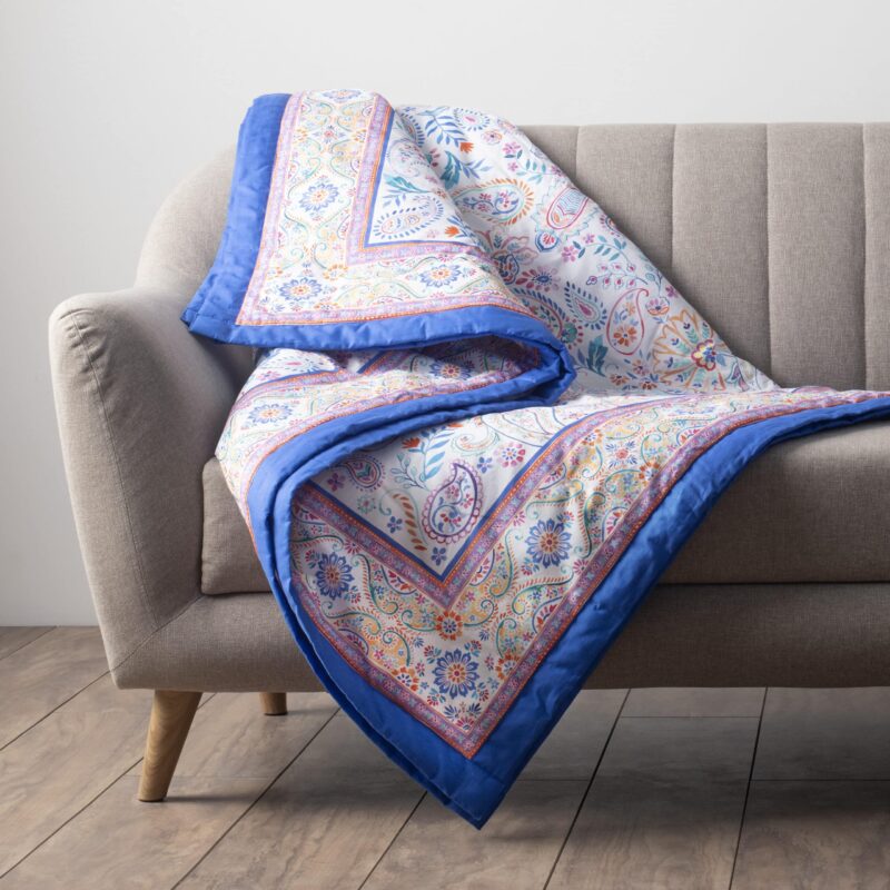 Indian Floral Throws