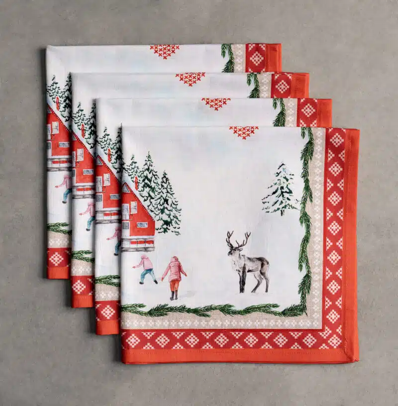 Rural Christmas Napkins