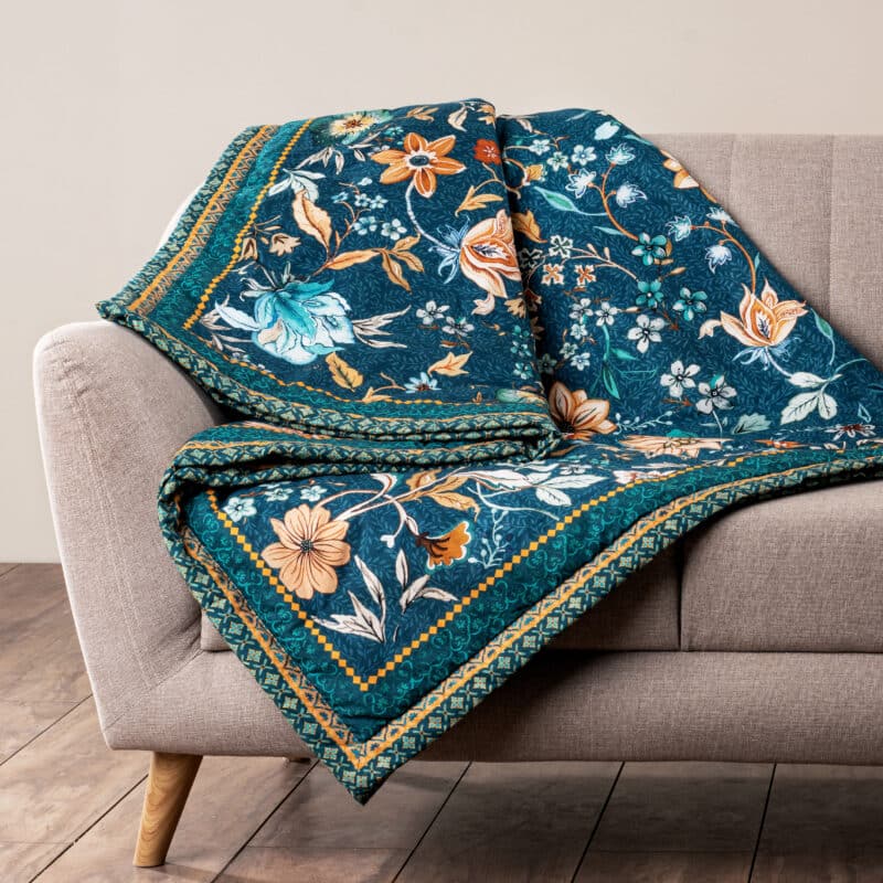 Luxury Loft – Dark Teal Throws