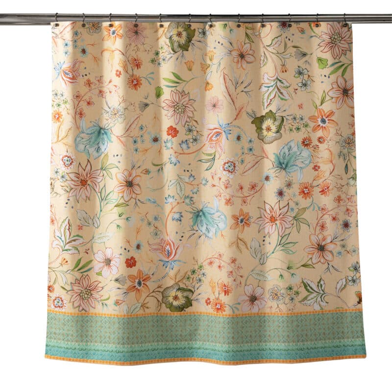Luxury Loft – Peach Shower Curtain