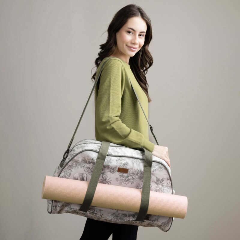 Savana Jouy Yoga Mat Duffle Bag