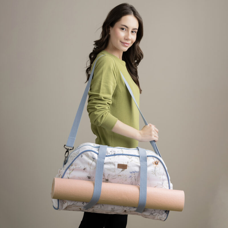 Ice florals Yoga Mat Duffle Bag