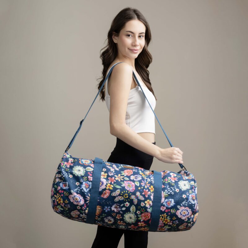 Happy florals Yoga Mat Gym Bag