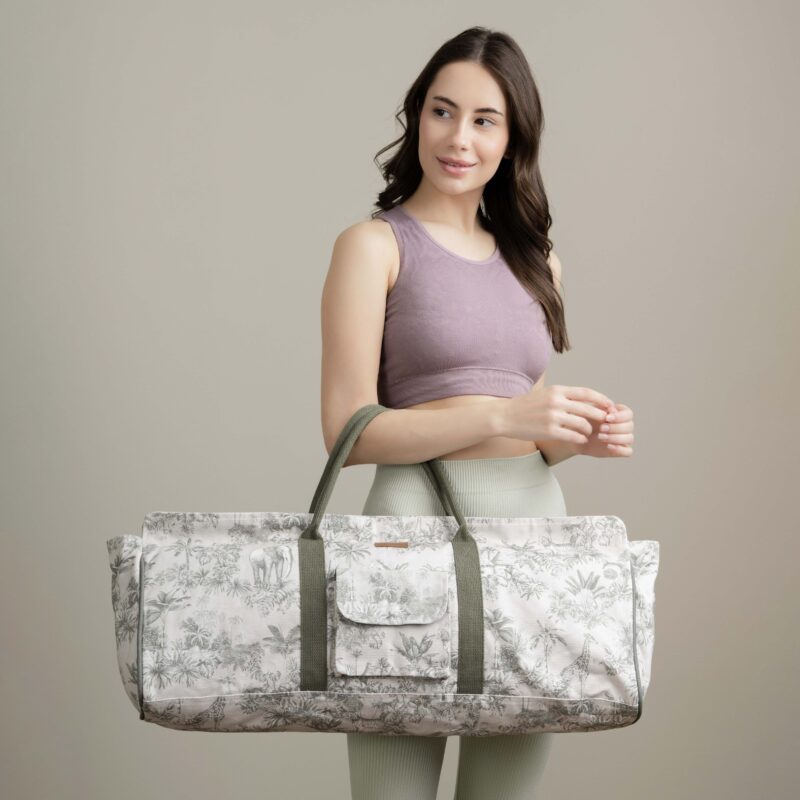 Savana Jouy Yoga Mat Tote