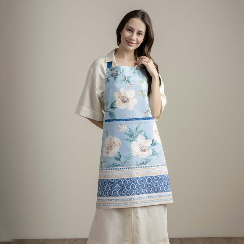 Winter Floral Everyday apron