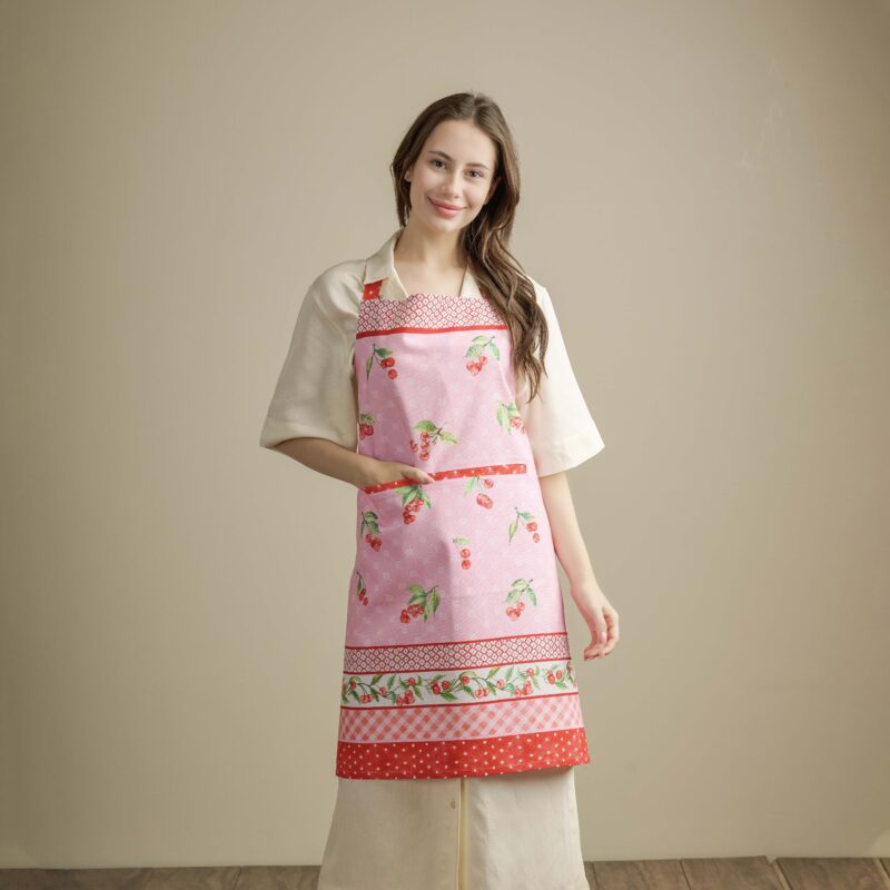 Pink Cherries Everyday apron