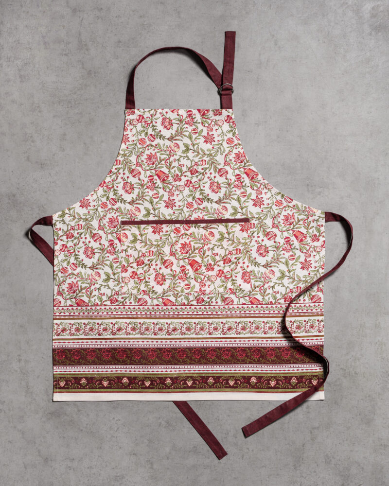 Reveillon Au Jardin Apron