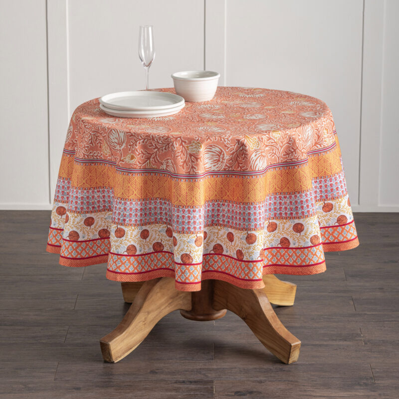 Harvest Festival Round Tablecloth