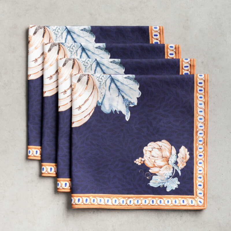 Pumpkin Blues Napkins