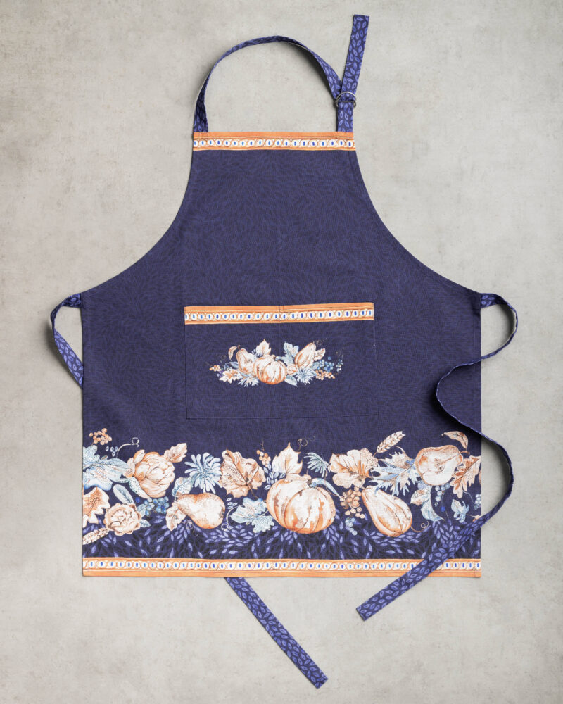 Pumpkin Blues Apron