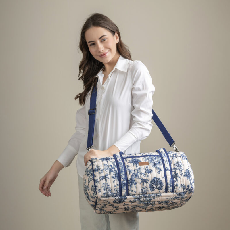 Bonobo - Blue Duffle Bag