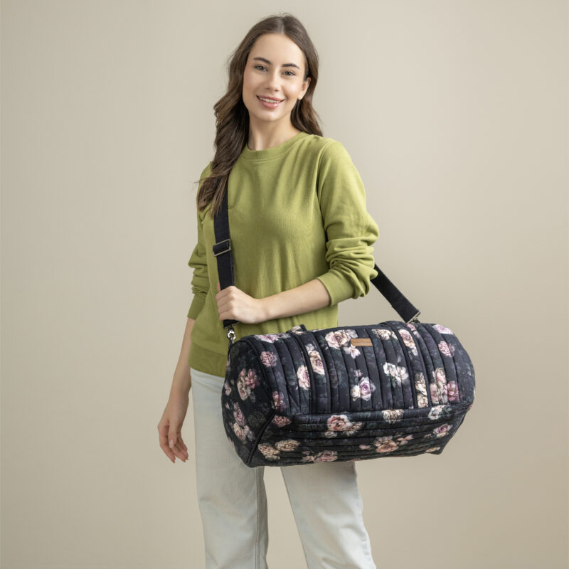 Moody Florals Duffle Bag