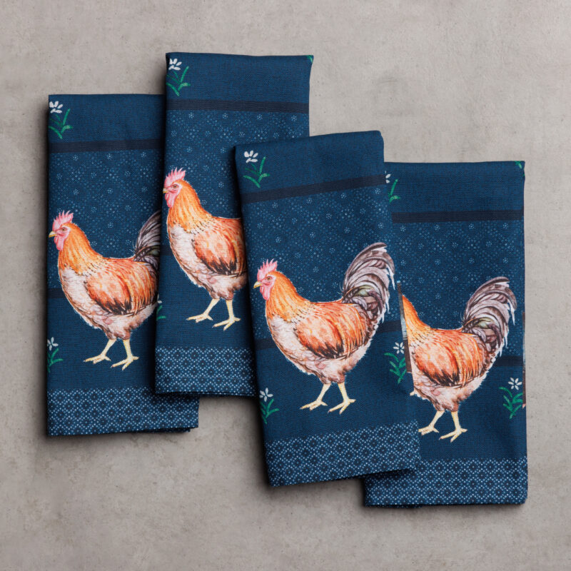 Meadow Rooster Everyday Napkins