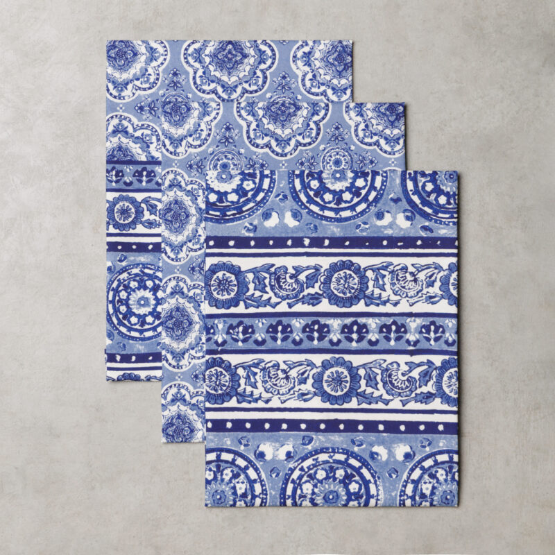 Melodie Blue Kitchen Towel